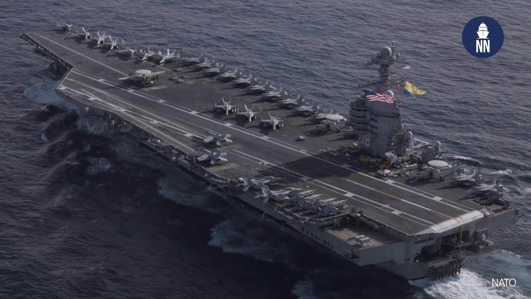 Nga Lo L Ng V Cu C Di N T P C A T U S N Bay Uss Gerald R Ford B O