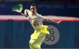Chân dung đẹp của cô gái vàng Wushu vừa mang vinh quang cho thể thao Việt Nam