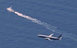 [ẢNH] Chiến hạm, máy bay Nhật phong tỏa biển, ngăn chặn việc cướp xác máy bay F-35 ảnh 6
