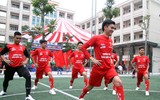 Lễ xuất quân đậm màu sắc của đương kim vô địch THPT Trần Quốc Tuấn ảnh 16