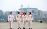 Phụ nữ Công an Thủ đô duyên dáng  ảnh 1
