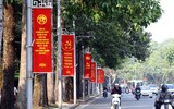 Hà Nội trang hoàng rực rỡ kỷ niệm 93 năm ngày thành lập Đảng ảnh 4