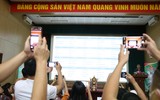 Toàn cảnh lễ bốc thăm giải bóng đá học sinh THPT Hà Nội 2022 ảnh 9