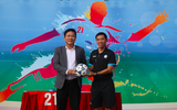 Toàn cảnh lễ khai mạc giải bóng đá học sinh THPT Hà Nội 2022 ảnh 6