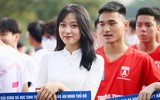 Nữ sinh Hà Nội khoe sắc trong ngày hội bóng đá học trò ảnh 6