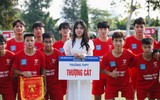 Nữ sinh Hà Nội khoe sắc trong ngày hội bóng đá học trò ảnh 16