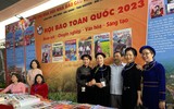 Hình ảnh cuộc gặp gỡ giữa các thế hệ người làm báo trên cả nước ảnh 13