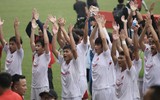 Cầu thủ Viettel phấn khích ăn mừng chức vô địch U17 quốc gia ảnh 8