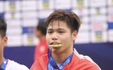 Cầu thủ Viettel phấn khích ăn mừng chức vô địch U17 quốc gia ảnh 13