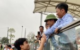 Cầu thủ Viettel phấn khích ăn mừng chức vô địch U17 quốc gia ảnh 15