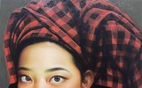 Cận cảnh các bức tranh vẽ phụ nữ đầy mê hoặc của họa sĩ Việt  ảnh 2