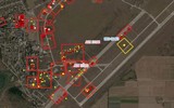 Hàng loạt máy bay quân sự Nga bị phá hủy trong vụ nổ tại sân bay Crimea? ảnh 12