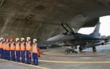 Đài Loan phô diễn tiêm kích tối tân F-16V mua từ Mỹ ảnh 22