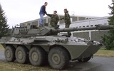 Brazil trang bị xe tăng bánh lốp Centauro II mạnh nhất thế giới ảnh 22