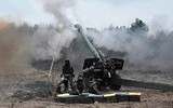 'Vua pháo kéo' 2S65 Msta-B Nga bị đạn thông minh M982 Excalibur Ukraine đánh trúng ảnh 14