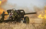 'Vua pháo kéo' 2S65 Msta-B Nga bị đạn thông minh M982 Excalibur Ukraine đánh trúng ảnh 17