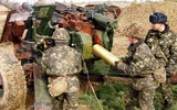 'Vua pháo kéo' 2S65 Msta-B Nga bị đạn thông minh M982 Excalibur Ukraine đánh trúng ảnh 15