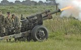Lính Ukraine khai hỏa lựu pháo M101 hơn 80 năm tuổi ảnh 16