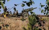 Lính Ukraine khai hỏa lựu pháo M101 hơn 80 năm tuổi ảnh 5