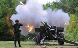 Lính Ukraine khai hỏa lựu pháo M101 hơn 80 năm tuổi ảnh 6