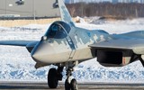 Biên đội tiêm kích Su-30SM Nga gây ấn tượng mạnh với màn 'thị uy tên lửa'