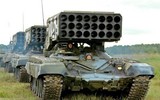 Quân đội Nga nhận hàng loạt tổ hợp TOS-1A Solntsepek giữa tình hình nóng ảnh 1