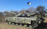Ly khai miền Đông tung chiến lợi phẩm xe tăng T-64B1M 'quý hiếm' của Ukraine vào trận ảnh 12