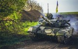 Ly khai miền Đông tung chiến lợi phẩm xe tăng T-64B1M 'quý hiếm' của Ukraine vào trận ảnh 9