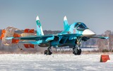 Máy bay ném bom tiền tuyến Su-34 thể hiện sức mạnh đáng sợ tại Ukraine ảnh 12