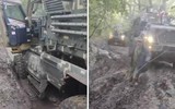 Thiết giáp kháng mìn MaxxPro Mỹ viện trợ Ukraine hỏng nặng sau khi... trúng mìn của Nga ảnh 6
