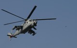 Trực thăng tấn công Mi-35 thể hiện sức mạnh đáng nể trên chiến trường Ukraine ảnh 7