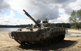 Xe chiến đấu bộ binh BMP-3 'nâng cấp đặc biệt' của Nga đã rời nhà máy ảnh 10