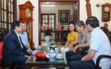 Hình ảnh Tổng Bí thư Nguyễn Phú Trọng dâng hương tưởng niệm Chủ tịch Hồ Chí Minh ảnh 14