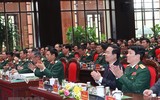 Hình ảnh Chủ tịch nước Võ Văn Thưởng dự lễ tuyên dương gương mặt trẻ tiêu biểu toàn quân 2023 ảnh 6