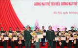 Hình ảnh Chủ tịch nước Võ Văn Thưởng dự lễ tuyên dương gương mặt trẻ tiêu biểu toàn quân 2023 ảnh 12