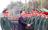 Hình ảnh Chủ tịch nước Võ Văn Thưởng dự lễ tuyên dương gương mặt trẻ tiêu biểu toàn quân 2023 ảnh 2