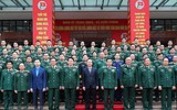 Hình ảnh Chủ tịch nước Võ Văn Thưởng dự lễ tuyên dương gương mặt trẻ tiêu biểu toàn quân 2023 ảnh 15