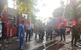 Những hình ảnh trong vụ cháy quán karaoke khiến 3 người lính cứu hỏa hy sinh