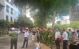 Những hình ảnh trong vụ cháy quán karaoke khiến 3 người lính cứu hỏa hy sinh