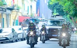 Những hình ảnh Công an Hà Nội xuất quân đảm bảo ANTT, bảo vệ SEA Games 31 ảnh 8