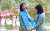 Phụ nữ Công an Thủ đô đẹp rạng ngời tại Lễ hội Áo dài du lịch Hà Nội ảnh 2