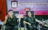 Hàng trăm chiến sĩ Cảnh sát cơ động tham gia hiến máu tình nguyện ảnh 2