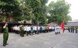 Sôi nổi Giải bơi ứng dụng nghiệp vụ năm 2023 của Công an Hà Nội