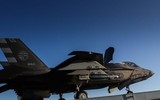 [ẢNH] Mỹ lần đầu triển khai F-35B xuất kích từ tàu sân bay Anh ảnh 6