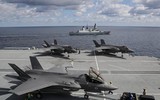 [ẢNH] Mỹ lần đầu triển khai F-35B xuất kích từ tàu sân bay Anh ảnh 7