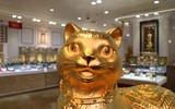 Cận cảnh tượng mèo vàng 'Kim Mão Vương Bảo' nặng 48kg ngày vía Thần Tài ảnh 5