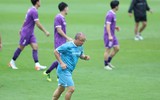 ĐT Việt Nam tập 'cực sung' dưới mưa trước khi lên đường dự AFF Cup ảnh 12