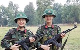 Vẻ đẹp gây thương nhớ của nữ Trung úy ở giải bóng chuyền quốc gia ảnh 2