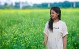 Ngắm cánh đồng hoa cải vàng tuyệt đẹp bên sông ngoại thành Hà Nội ảnh 16