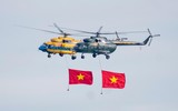 Toàn cảnh buổi tổng duyệt trình diễn ấn tượng của trực thăng và tiêm kích Su-30MK2 ở Hà Nội ảnh 4